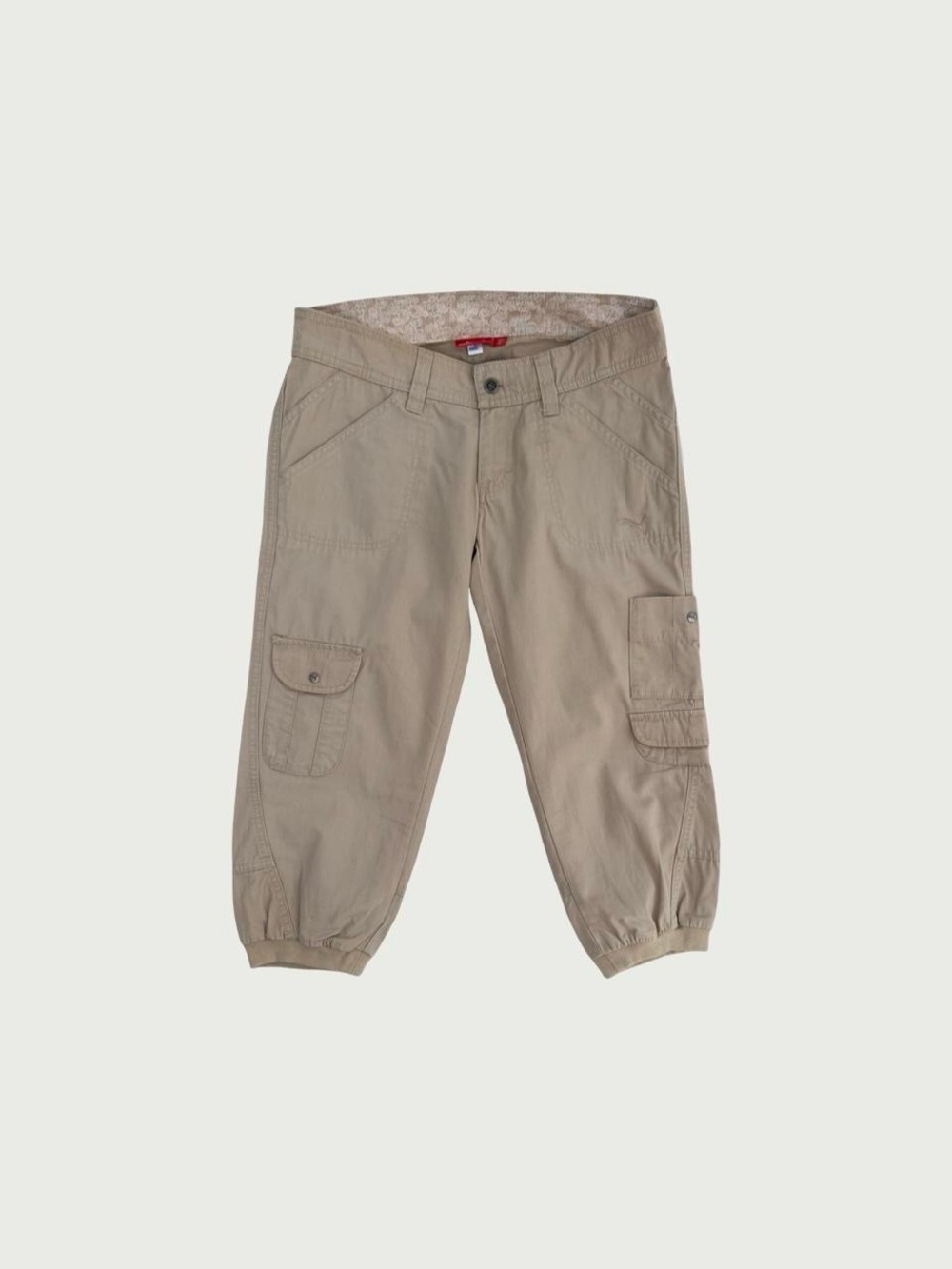 Puma Khaki Cargo Capris